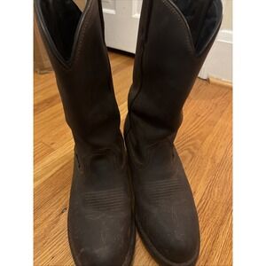 Dan Post Mens Albuquerque Cowboy Boots Oil Resistant Waterproof Size 11 D